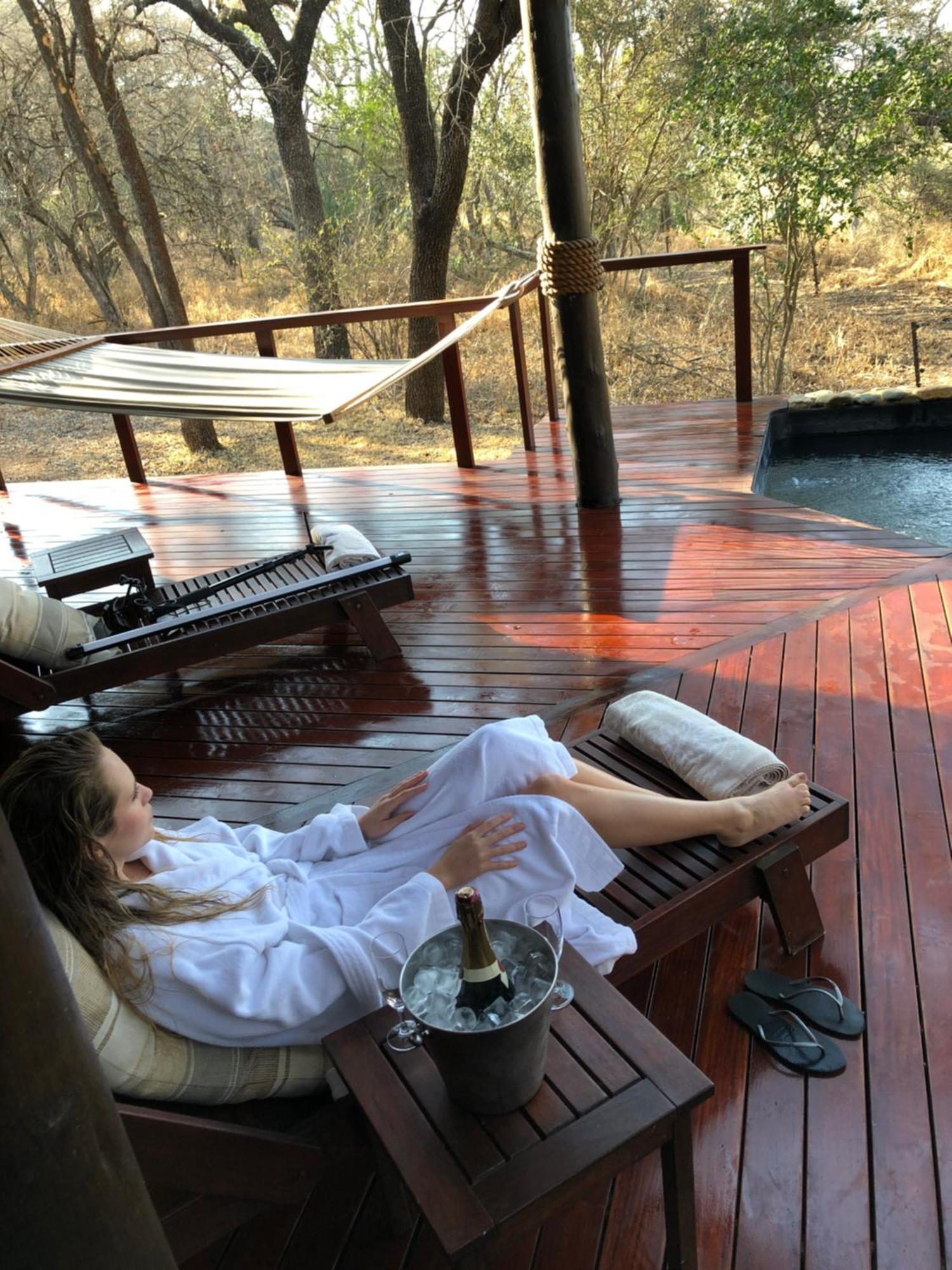 Amakhosi Safari Lodge&Spa Magudu Exteriör bild